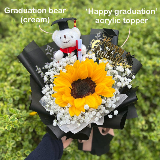 {G5} Graduation- 1 sunflower bouquet