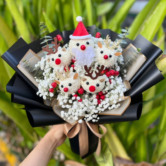 {C2} Santa & reindeers