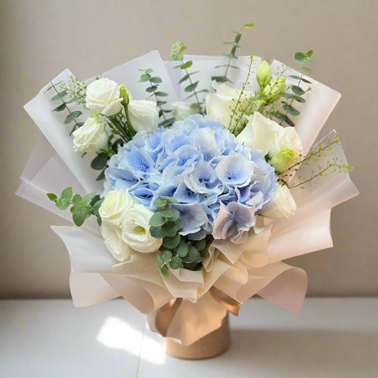 Blue blooms